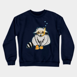 RACCOON NAVY Crewneck Sweatshirt